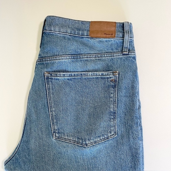 Madewell Perfect Vintage Straight Jean High Waist Heritage Stretch Denim Hoye 32 - Picture 11 of 15